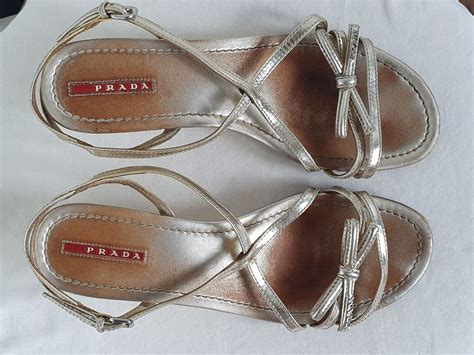 prada sandalen schleife|Prada ladies sandals.